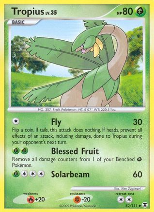 Tropius (52/111) [Platinum: Rising Rivals] - Trinity Hobby