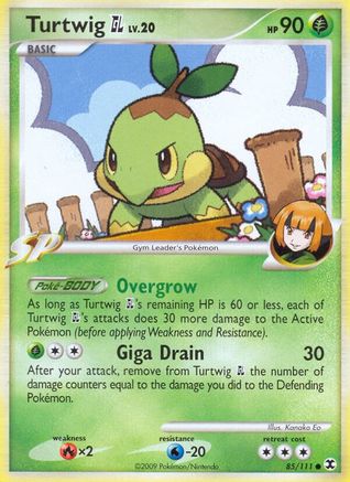Turtwig GL (85/111) [Platinum: Rising Rivals] - Trinity Hobby