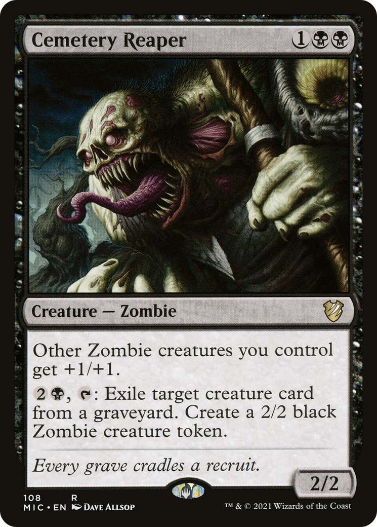 Cemetery Reaper [Innistrad: Midnight Hunt Commander] - Trinity Hobby