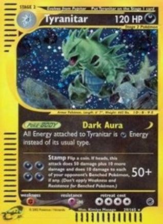 Tyranitar (29/165) [Expedition: Base Set] - Trinity Hobby