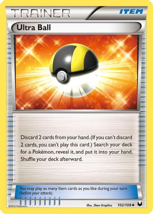 Ultra Ball (102/108) [Black & White: Dark Explorers] - Trinity Hobby