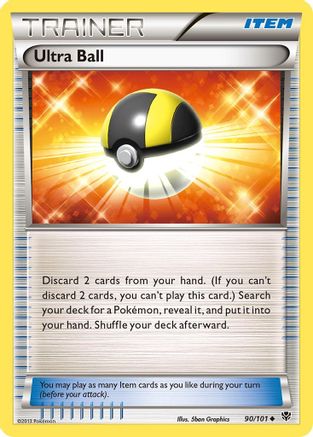 Ultra Ball (90/101) [Black & White: Plasma Blast] - Trinity Hobby