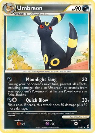 Umbreon (22/95) [HeartGold & SoulSilver: Call of Legends] - Trinity Hobby