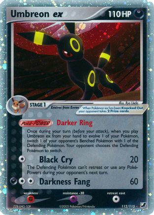 Umbreon ex (112/115) [EX: Unseen Forces] - Trinity Hobby