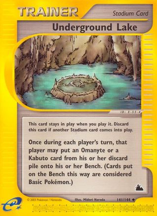 Underground Lake (141/144) [Skyridge] - Trinity Hobby