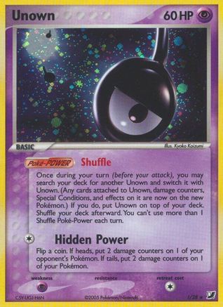 Unown (!) (!/28) [EX: Unseen Forces] - Trinity Hobby
