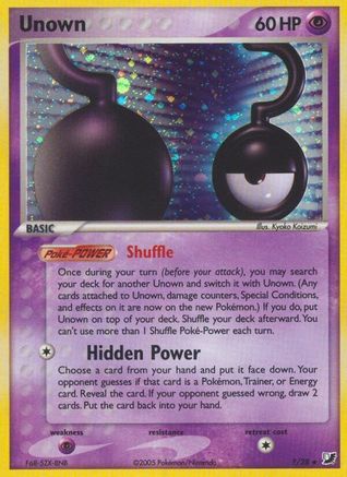 Unown (?) (?/28) [EX: Unseen Forces] - Trinity Hobby