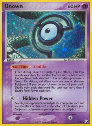 Unown (C) (C/28) [EX: Unseen Forces] - Trinity Hobby