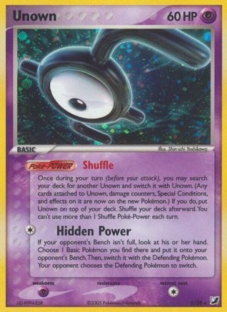 Unown (E) (E/28) [EX: Unseen Forces] - Trinity Hobby