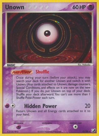 Unown (O) (O/28) [EX: Unseen Forces] - Trinity Hobby