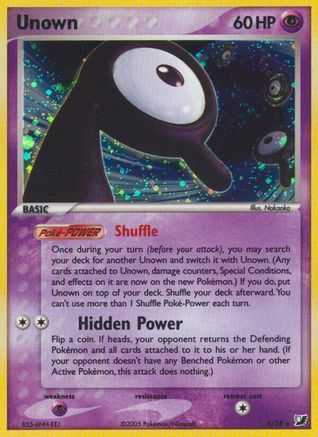 Unown (R) (R/28) [EX: Unseen Forces] - Trinity Hobby