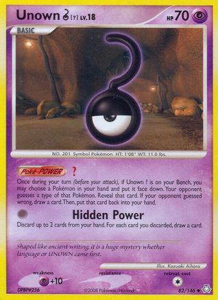 Unown ? (82/146) [Diamond & Pearl: Legends Awakened] - Trinity Hobby