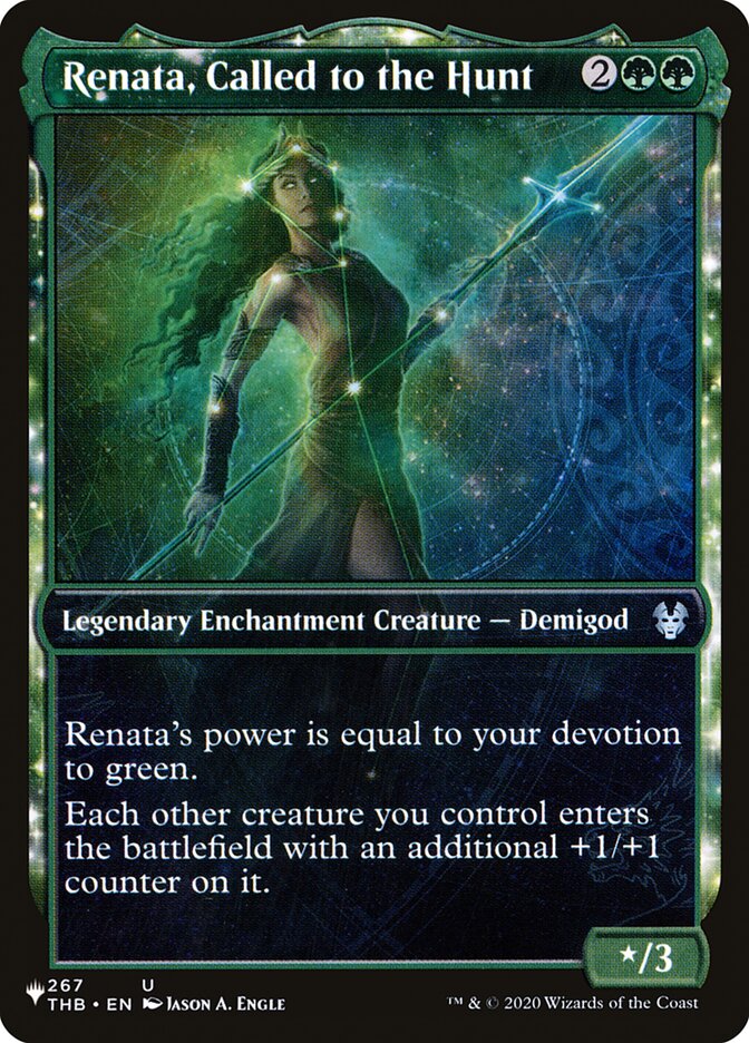 Renata, Called to the Hunt [The List] - Trinity Hobby