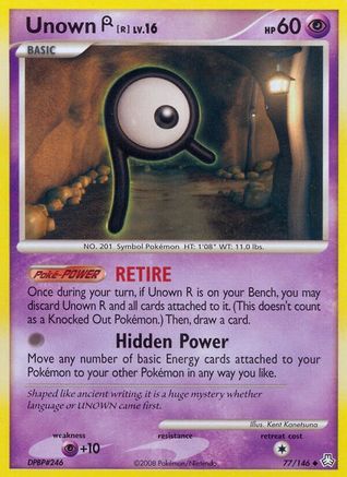 Unown R (77/146) [Diamond & Pearl: Legends Awakened] - Trinity Hobby