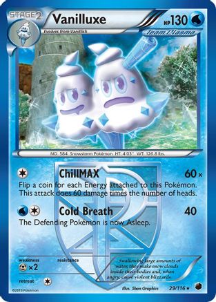 Vanilluxe (29/116) [Black & White: Plasma Freeze] - Trinity Hobby