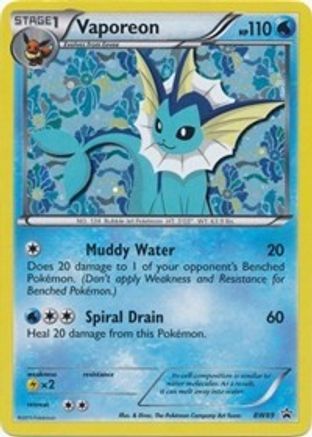 Vaporeon (BW89) [Black & White: Black Star Promos] - Trinity Hobby