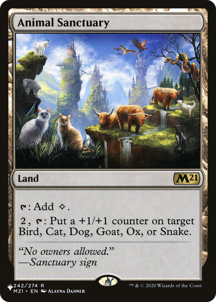 Animal Sanctuary [The List] - Trinity Hobby