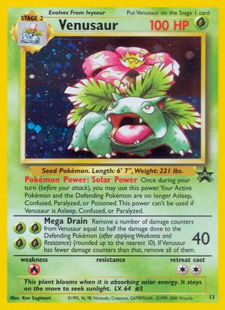 Venusaur (13) [Wizards of the Coast: Black Star Promos] - Trinity Hobby