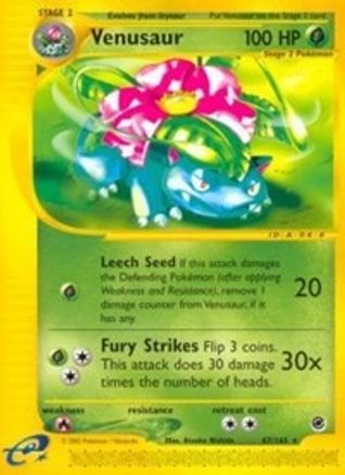 Venusaur (67/165) [Expedition: Base Set] - Trinity Hobby