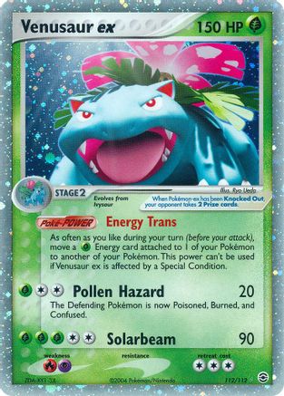 Venusaur ex (112/112) [EX: FireRed & LeafGreen] - Trinity Hobby
