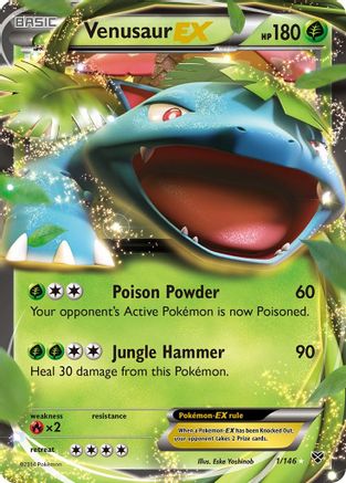 Venusaur EX (1/146) [XY: Base Set] - Trinity Hobby