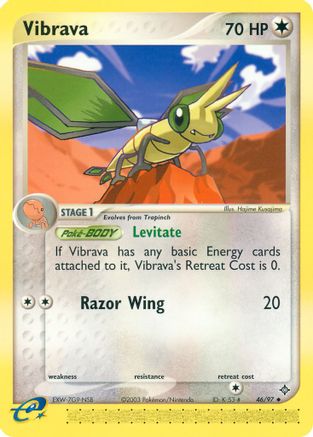 Vibrava (46/97) [EX: Dragon] - Trinity Hobby