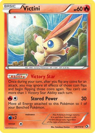 Victini (23/113) [Black & White: Legendary Treasures] - Trinity Hobby