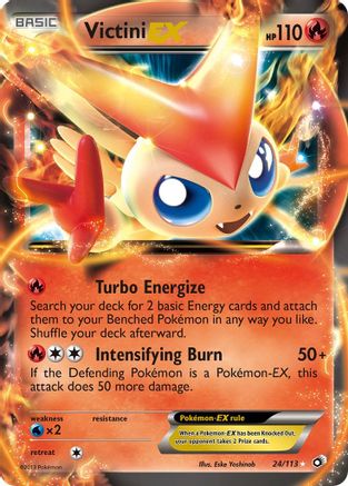 Victini EX (24/113) [Black & White: Legendary Treasures] - Trinity Hobby