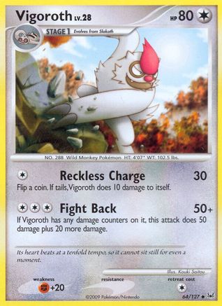 Vigoroth (64/127) [Platinum: Base Set] - Trinity Hobby