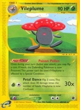 Vileplume (69/165) [Expedition: Base Set] - Trinity Hobby