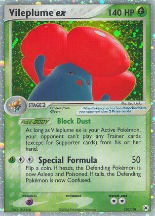 Vileplume ex (100/101) [EX: Hidden Legends] - Trinity Hobby