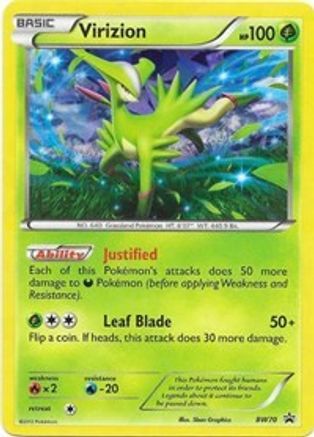 Virizion (BW70) [Black & White: Black Star Promos] - Trinity Hobby