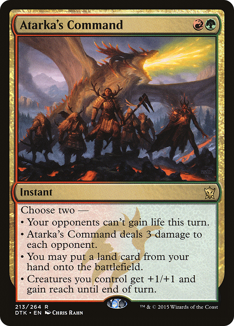 Atarka's Command [Dragons of Tarkir] - Trinity Hobby