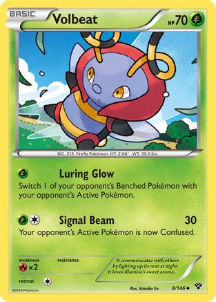 Volbeat (8/146) [XY: Base Set] - Trinity Hobby