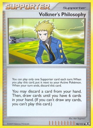 Volkner's Philosophy (98/111) [Platinum: Rising Rivals] - Trinity Hobby