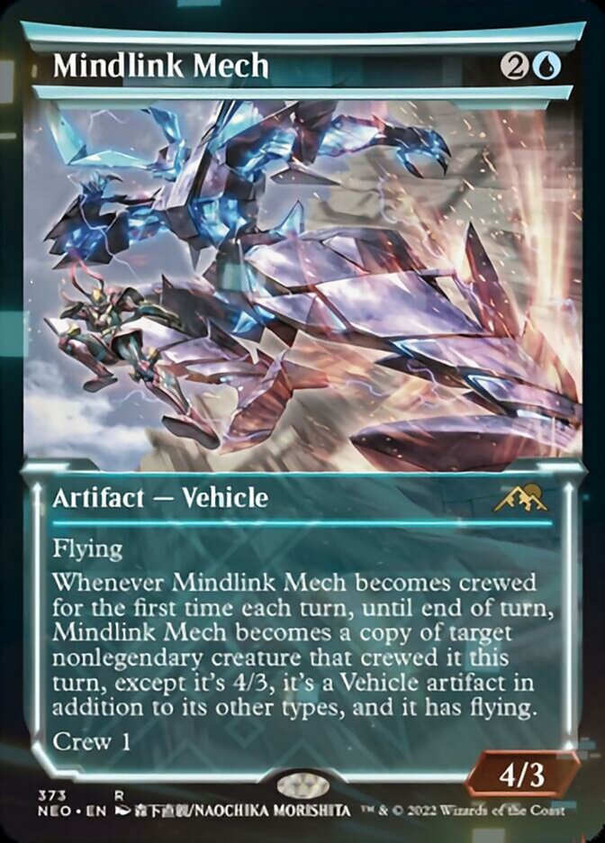 Mindlink Mech (Showcase Soft Glow) [Kamigawa: Neon Dynasty] - Trinity Hobby