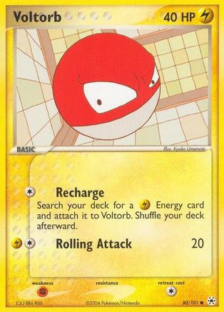 Voltorb (80/101) [EX: Hidden Legends] - Trinity Hobby