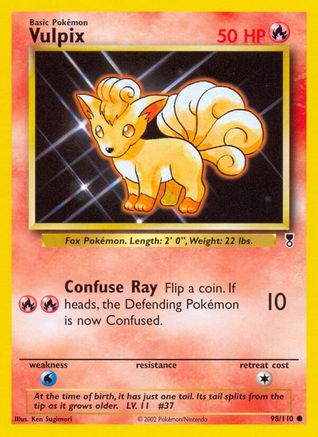 Vulpix (98/110) [Legendary Collection] - Trinity Hobby