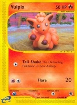 Vulpix (136/165) [Expedition: Base Set] - Trinity Hobby