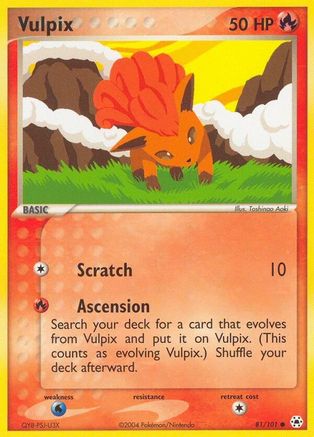 Vulpix (81/101) [EX: Hidden Legends] - Trinity Hobby