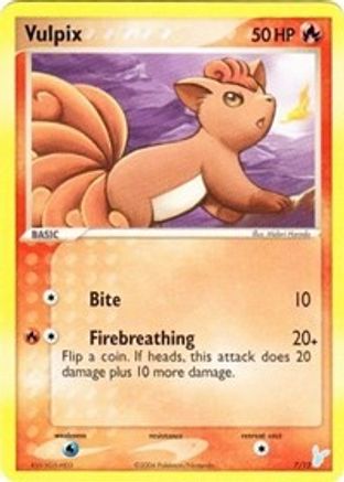 Vulpix (7/12) [EX: Trainer Kit 2 - Minun] - Trinity Hobby