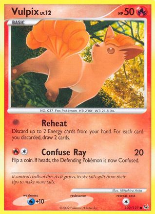 Vulpix (102/127) [Platinum: Base Set] - Trinity Hobby
