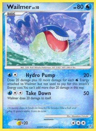 Wailmer (87/147) [Platinum: Supreme Victors] - Trinity Hobby