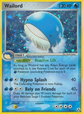 Wailord (14/92) [EX: Legend Maker] - Trinity Hobby