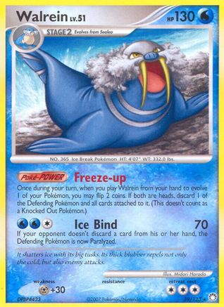 Walrein (39/123) [Diamond & Pearl: Mysterious Treasures] - Trinity Hobby