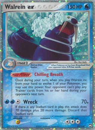 Walrein ex (99/108) [EX: Power Keepers] - Trinity Hobby