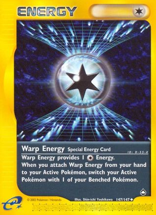 Warp Energy (147/147) [Aquapolis] - Trinity Hobby