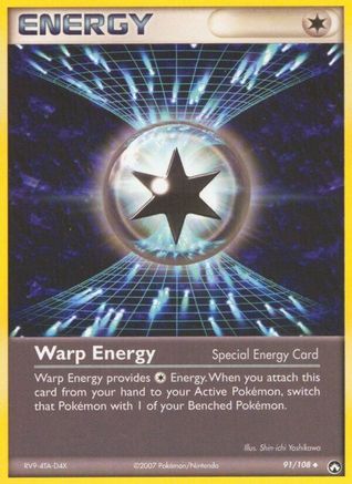 Warp Energy (91/108) (Stamped) [EX: Power Keepers] - Trinity Hobby