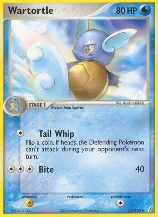 Wartortle (43/100) [EX: Crystal Guardians] - Trinity Hobby