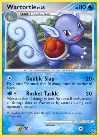 Wartortle (65/127) [Platinum: Base Set] - Trinity Hobby